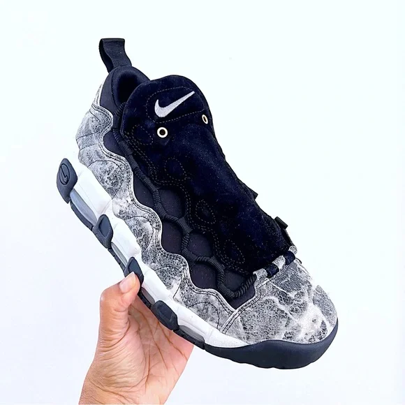 Women's Nike Nike Air More Money Grey Nike More Money Black